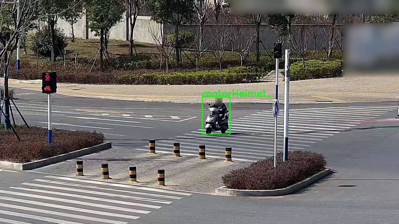 電(diàn)動車(chē)/摩托車(chē)駕乘人(rén)員(yuán)不(bù)戴頭盔
